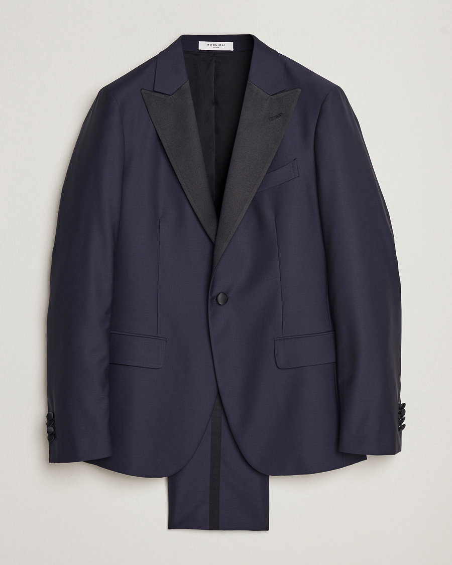 Herr | Kostymer | Boglioli | Milano Single Breasted Tuxedo Navy
