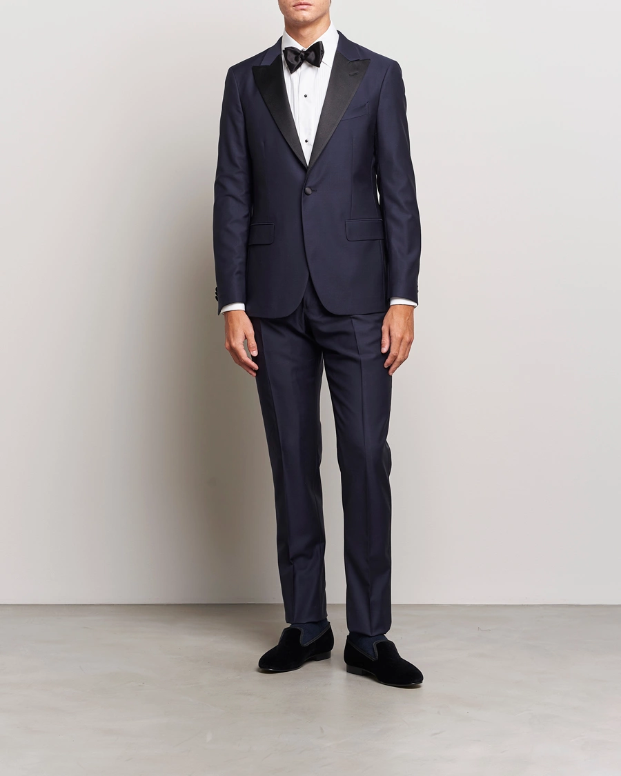 Herre | Dresser | Boglioli | Milano Single Breasted Tuxedo Navy