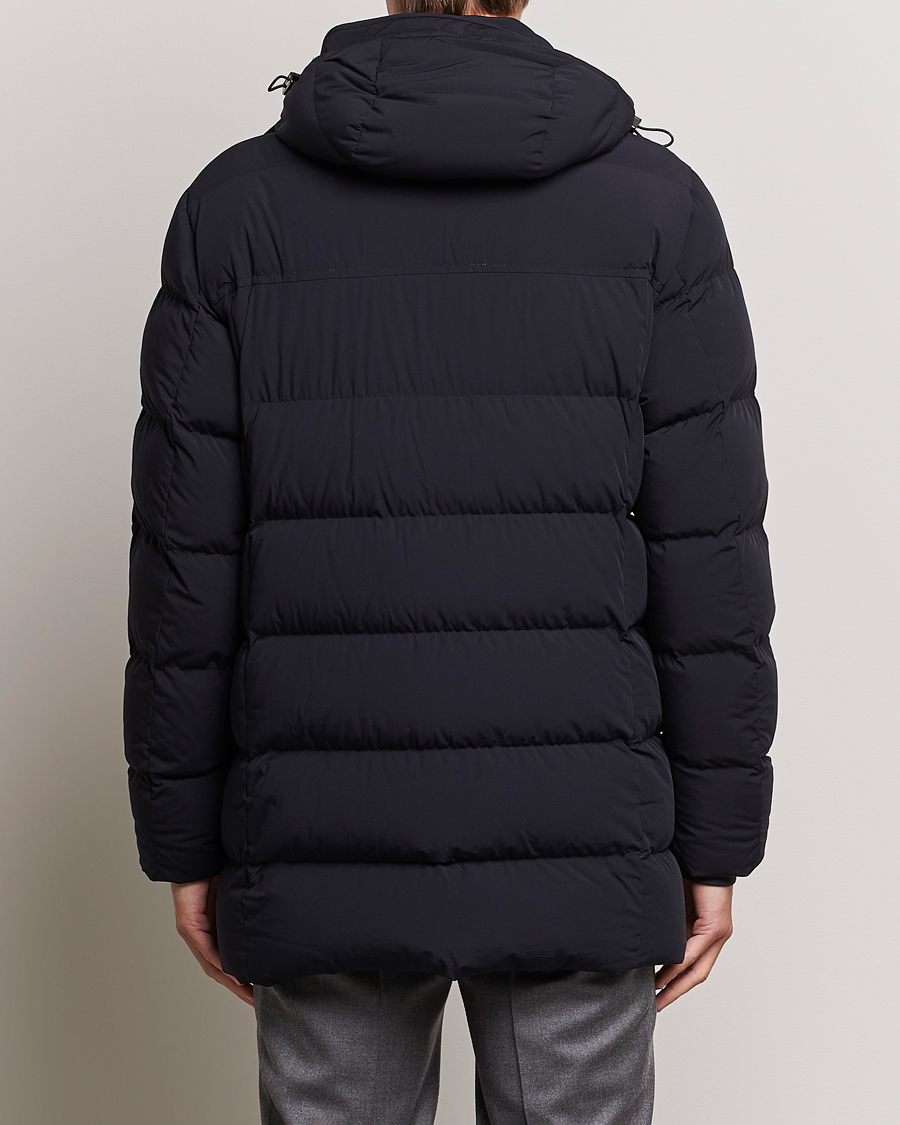 Herr | Jackor | MooRER | Gorner Water resistant Nylon Parka Navy