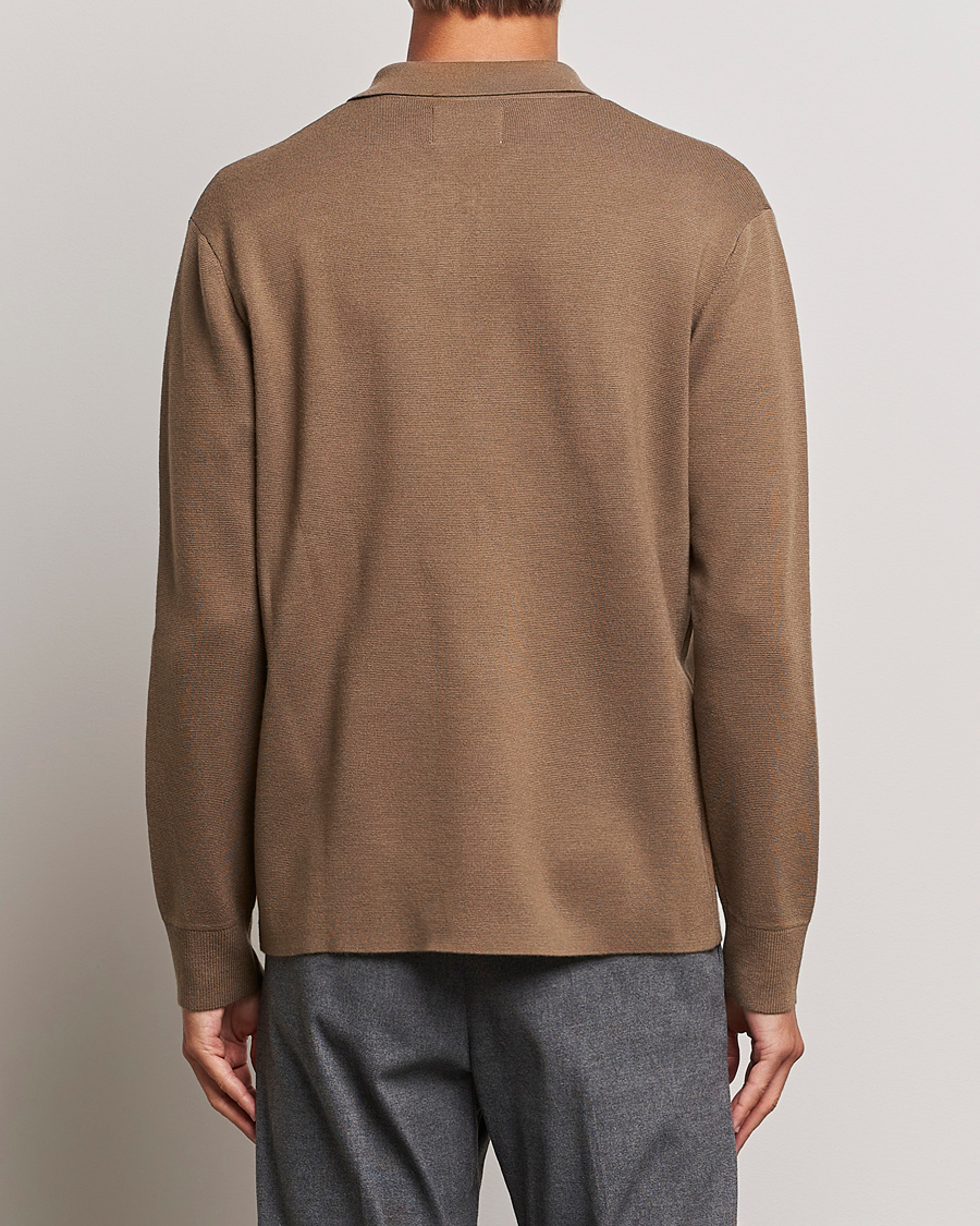 Herr | Tröjor | NN07 | Harald Knitted Full Zip Shitake