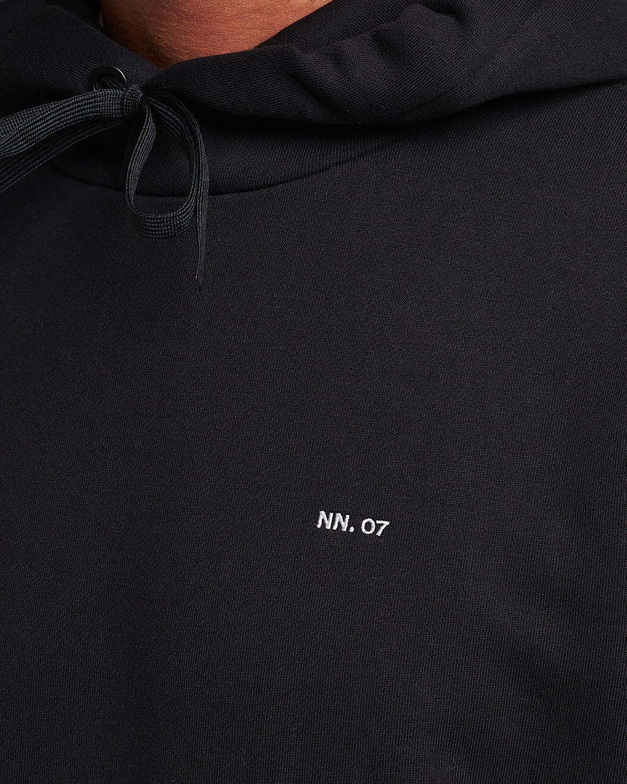 Herr | Tröjor | NN07 | Briggs Logo Hoodie Black