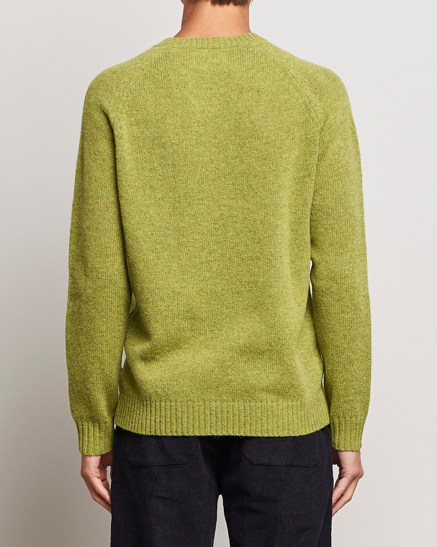 Herr | Tröjor | NN07 | Nathan Brushed Crew Neck Daiquiri Green