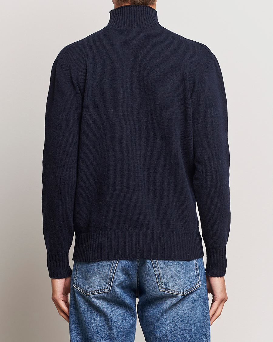 Herr | Tröjor | NN07 | Clark Brushed Polo Navy Blue