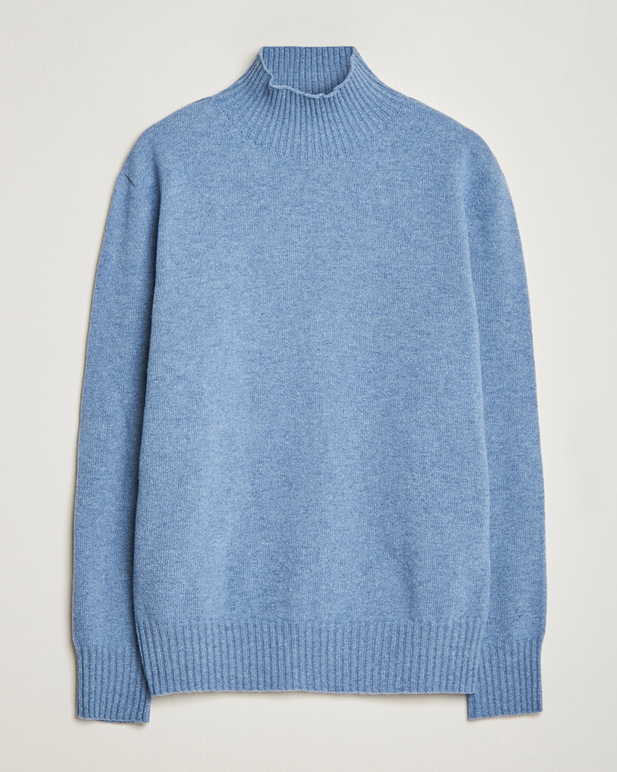 Herr | Tröjor | NN07 | Clark Brushed Polo Dust Blue