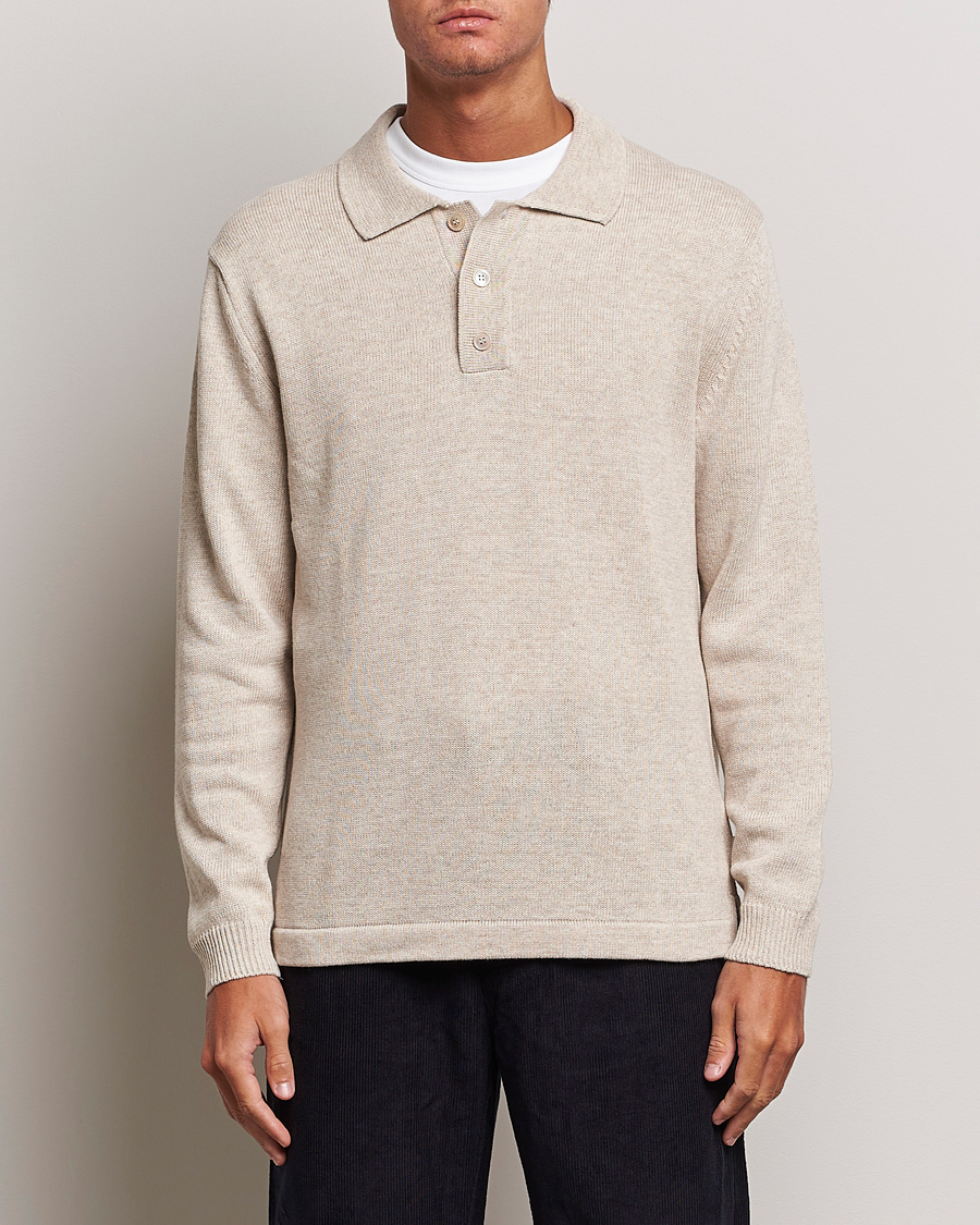 Herr |  | NN07 | Vito Knitted Polo Off White