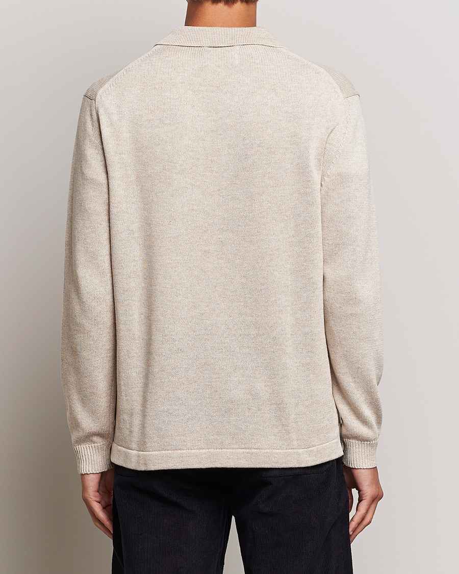 Herr | Tröjor | NN07 | Vito Knitted Polo Off White