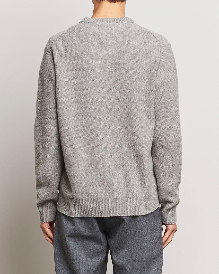 Herr | Tröjor | NN07 | Nigel Lambswool Crew Neck Pullover Light Grey Melange