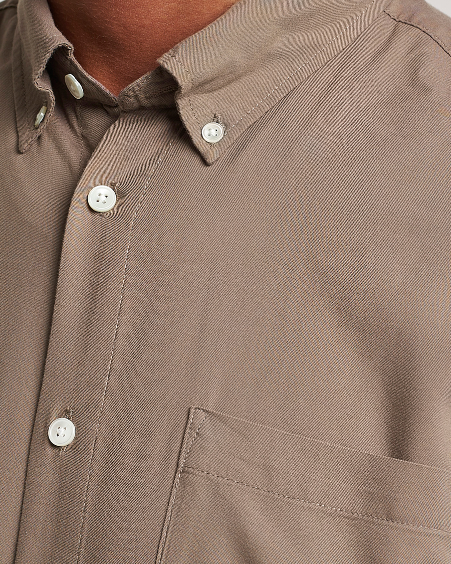 Herr | Skjortor | NN07 | Arne Tencel Shirt Shitake