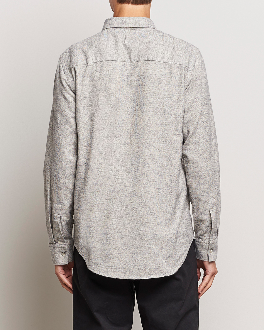 Herr | Skjortor | NN07 | Cohen Brushed Flannel Shirt Black Multi