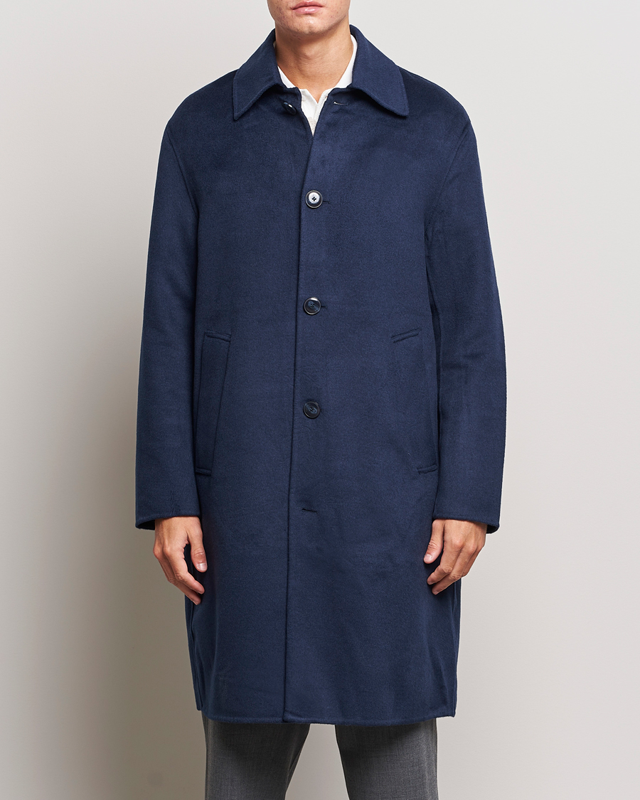 Herr | NN07 | NN07 | Franco Wool Coat Navy Blue
