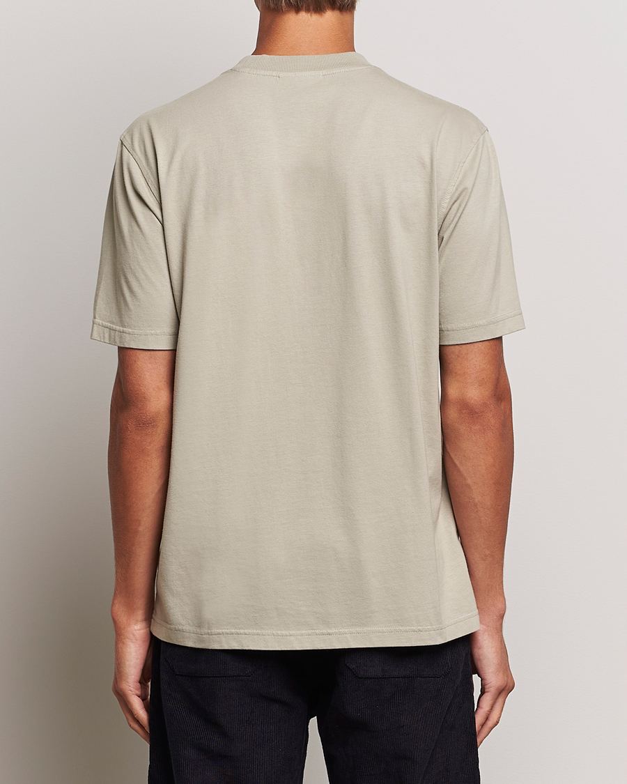 Herr | T-Shirts | NN07 | Adam Pima Crew Neck T-Shirt Fog