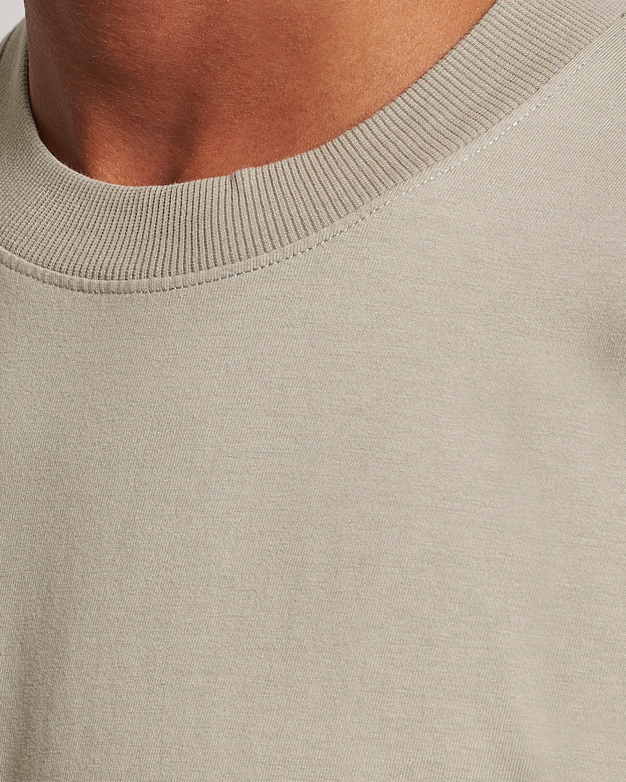 Herr | T-Shirts | NN07 | Adam Pima Crew Neck T-Shirt Fog