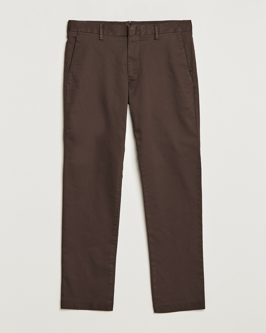 Herr | Byxor | NN07 | Theo Regular Fit Chinos Demitasse Brown
