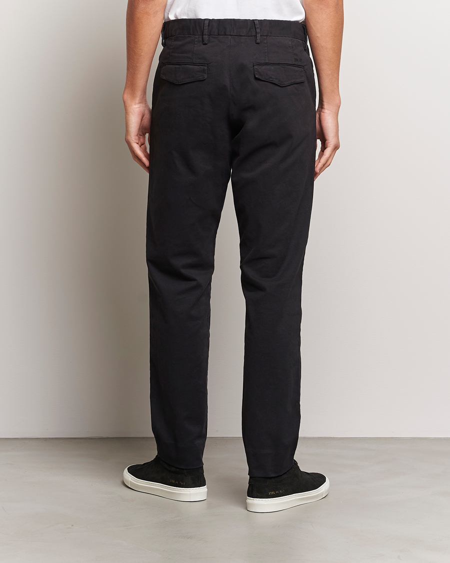 Herr | Byxor | NN07 | Wilhelm Regular Fit Stretch Chinos Black