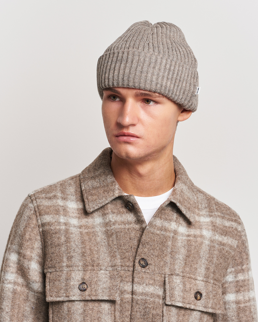 Herr | NN07 Ribbed Hat Khaki | NN07 | Ribbed Hat Khaki
