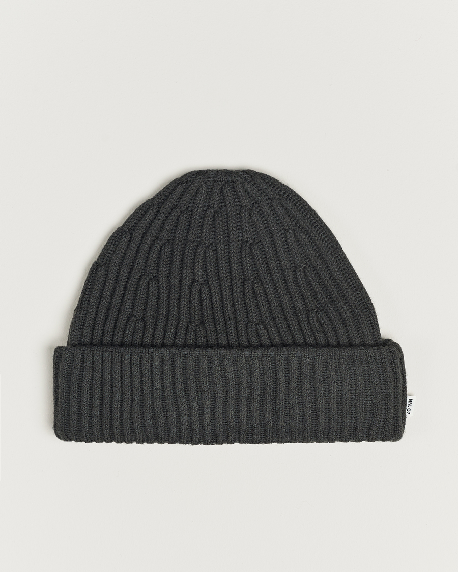 Herr | NN07 Ribbed Hat Dark Army | NN07 | Ribbed Hat Dark Army