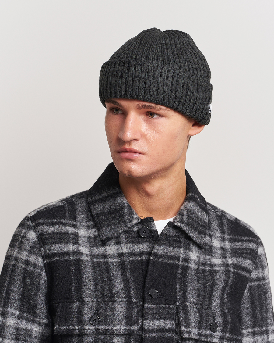 Herr | NN07 Ribbed Hat Dark Army | NN07 | Ribbed Hat Dark Army