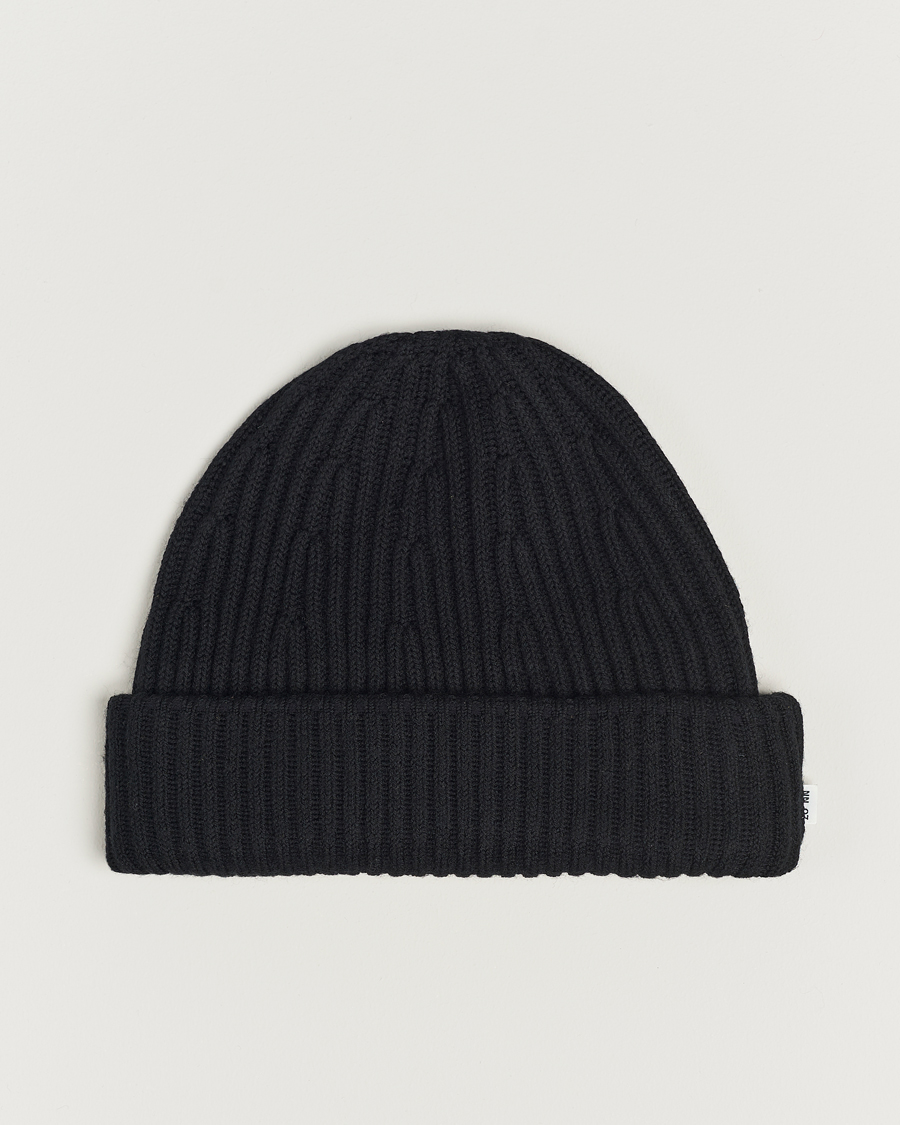 Herr | NN07 Ribbed Hat Black | NN07 | Ribbed Hat Black