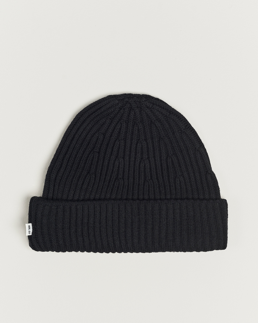 Herr | NN07 Ribbed Hat Black | NN07 | Ribbed Hat Black