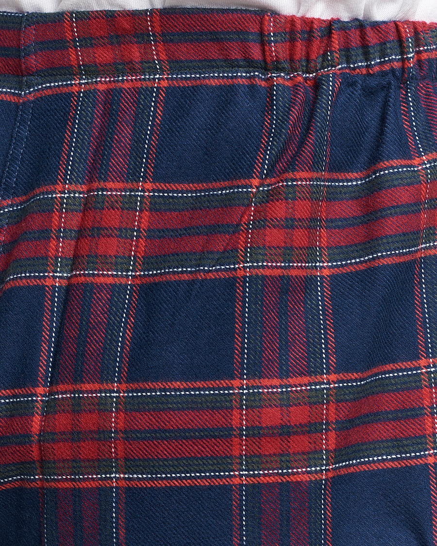 Herr | Pyjamas & Morgonrockar | Derek Rose | Cotton Flannel Checked Pyjama Set Multi