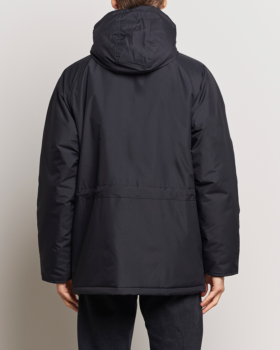 Herr | Jackor | Fred Perry | Padded Zip Through Parka Black