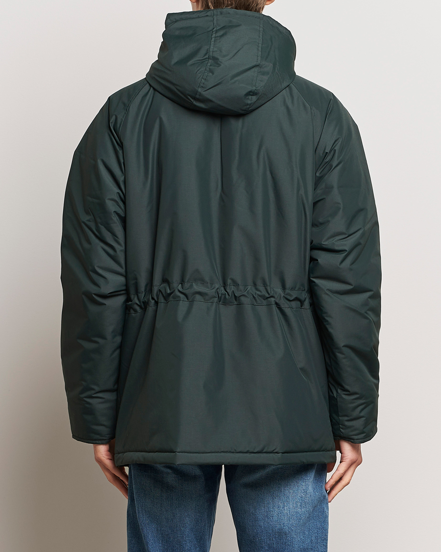 Herr | Jackor | Fred Perry | Padded Zip Through Parka Night Green