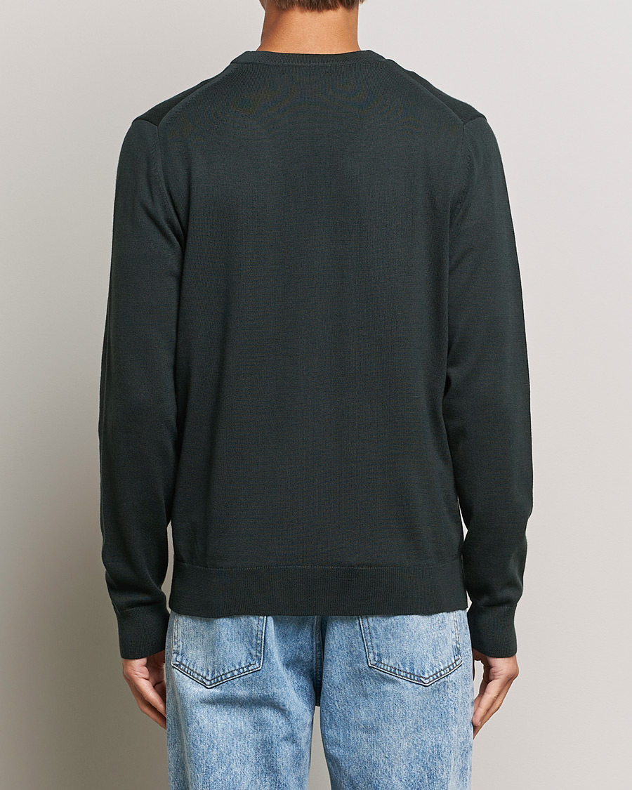 Herr | Tröjor | Fred Perry | Knitted Cardigan Night Green