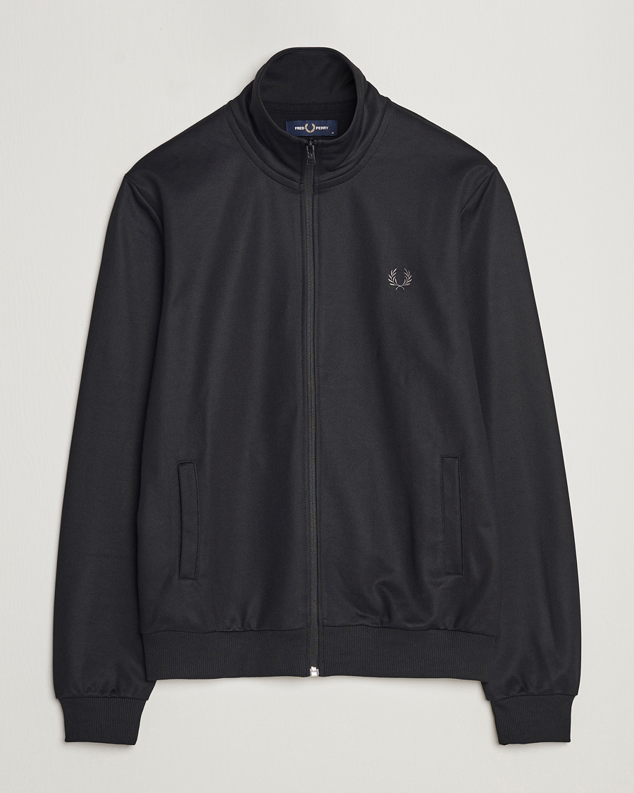 Herr | Tröjor | Fred Perry | Track Jacket Black