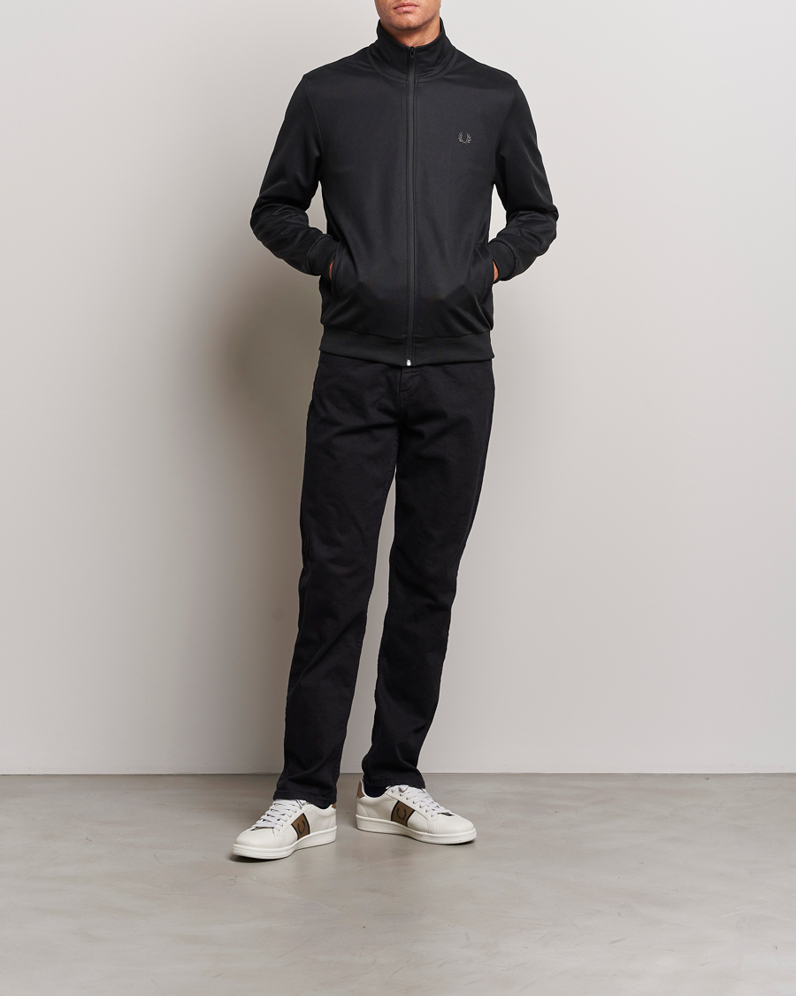 Herr | Tröjor | Fred Perry | Track Jacket Black