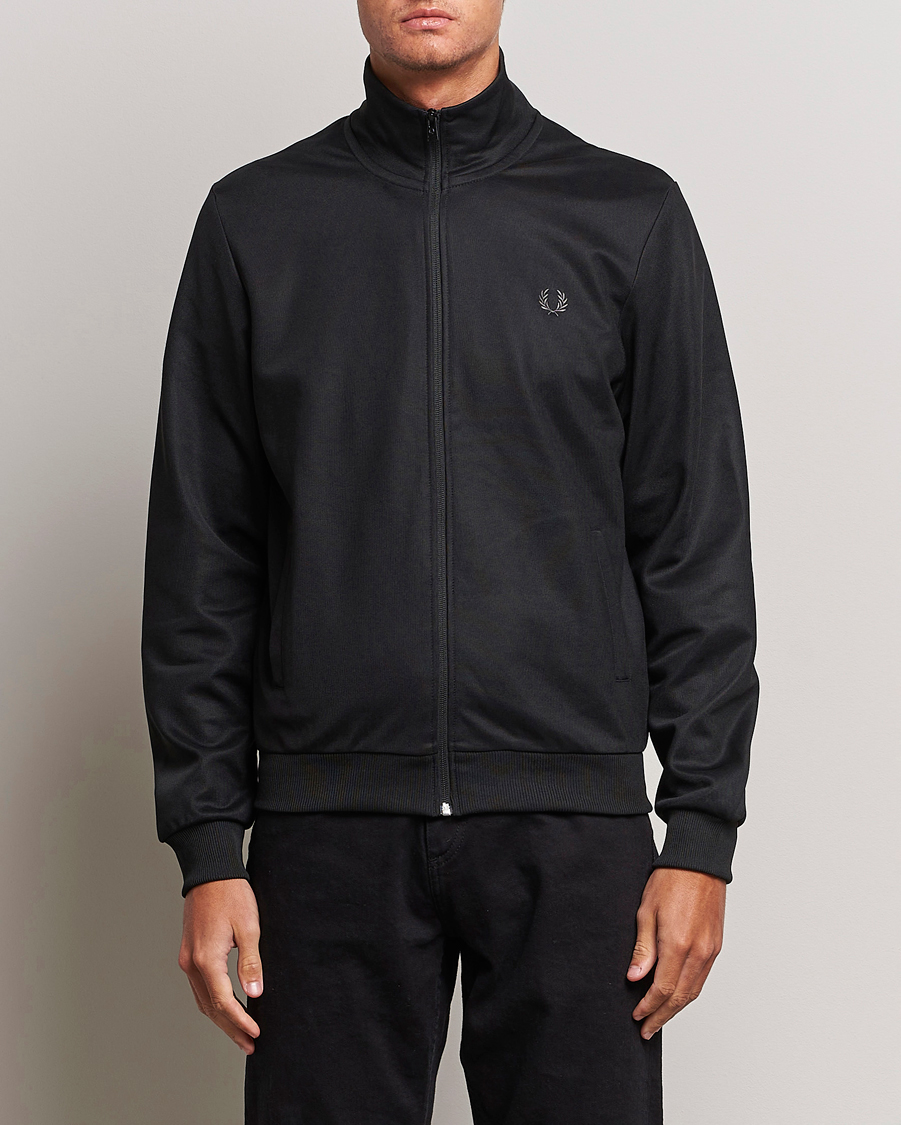Herr | Fred Perry | Fred Perry | Track Jacket Black