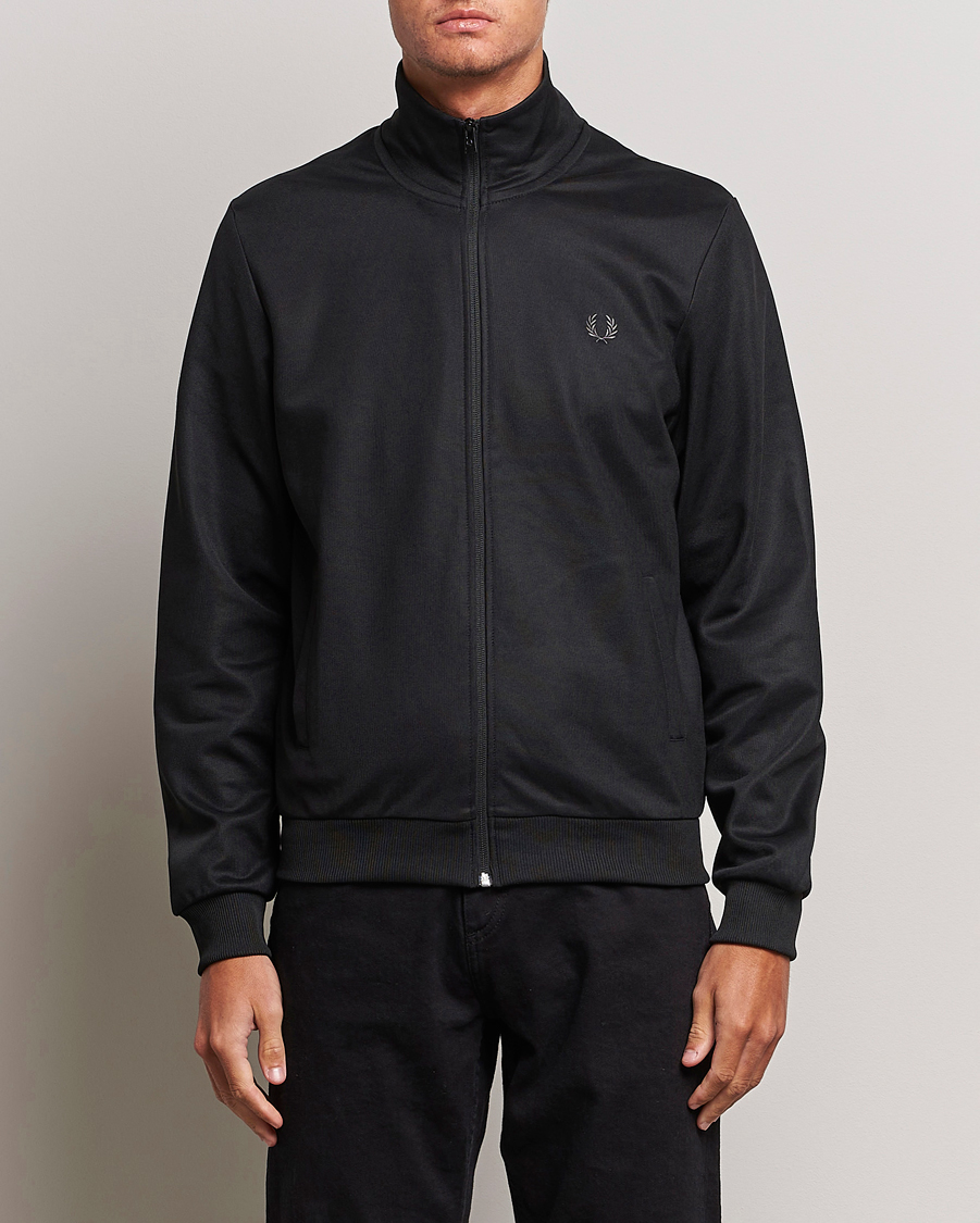 Herr | Tröjor | Fred Perry | Track Jacket Black