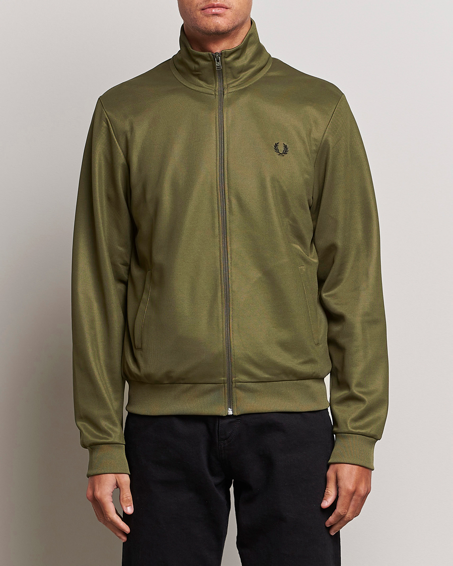 Herr | Fred Perry | Fred Perry | Track Jacket Uniform Green