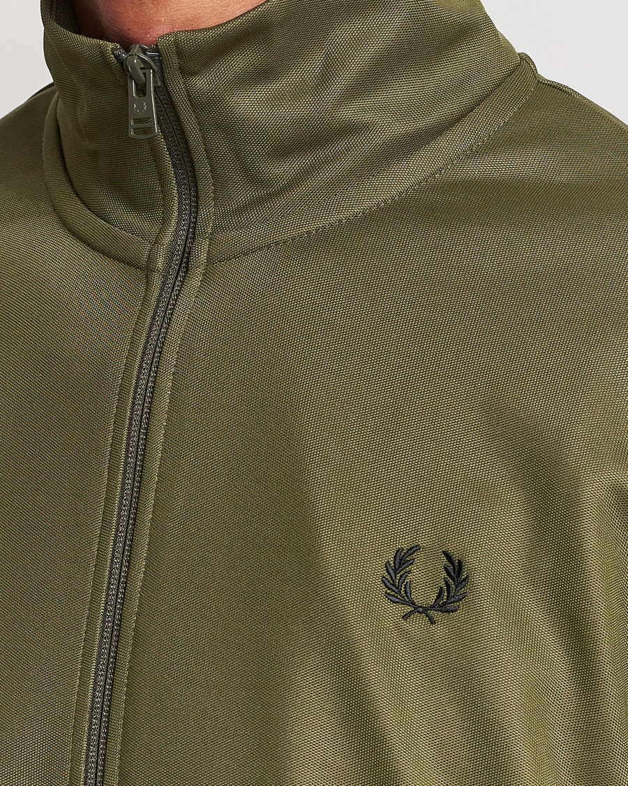 Herr | Tröjor | Fred Perry | Track Jacket Uniform Green