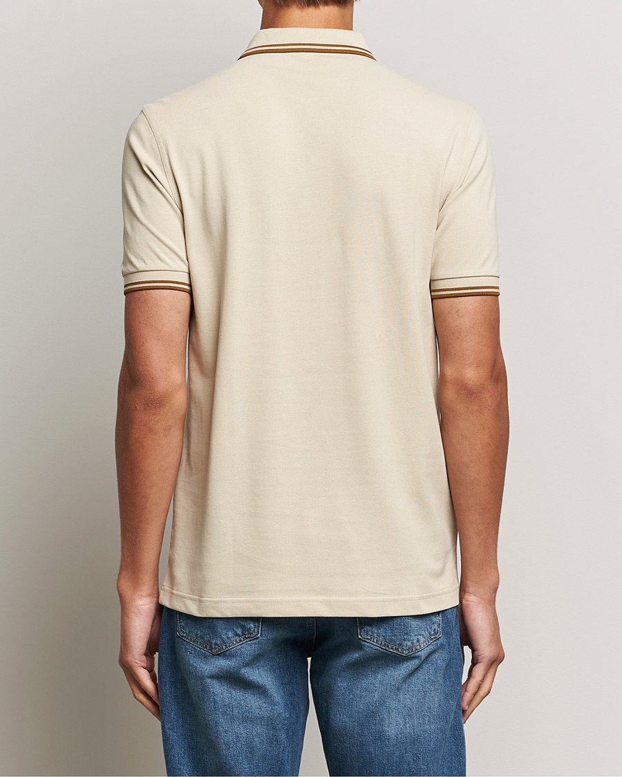 Herr | Pikéer | Fred Perry | Twin Tipped Polo Shirt Oatmeal