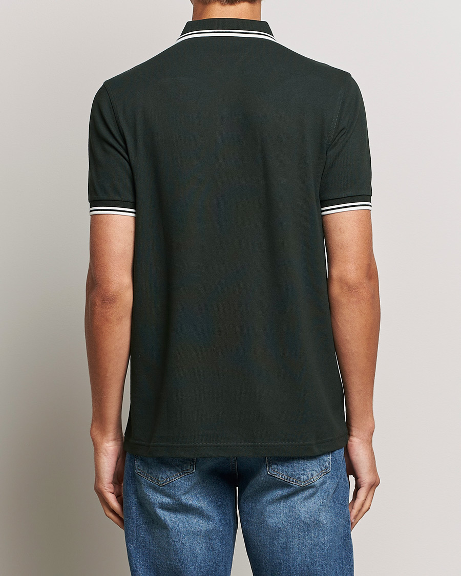 Herr | Pikéer | Fred Perry | Twin Tipped Polo Shirt Night Green