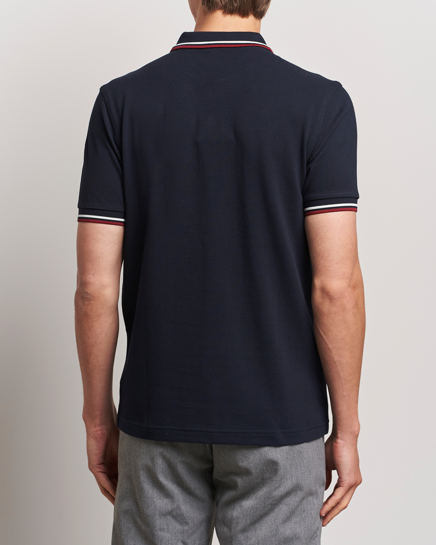 Herr | Pikéer | Fred Perry | Twin Tipped Polo Shirt Navy