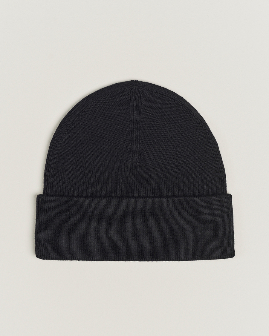 Herr | Fred Perry Merino Wool Beanie Black | Fred Perry | Merino Wool Beanie Black