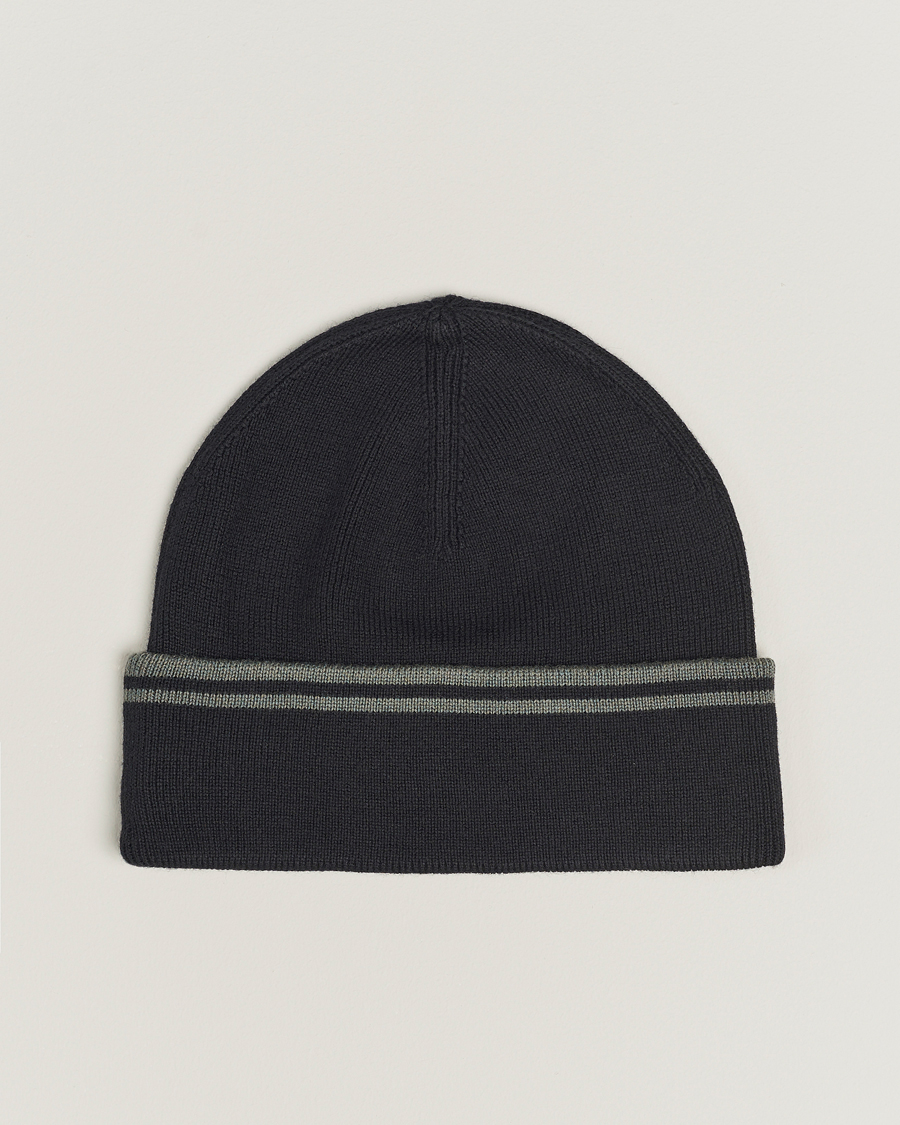 Herr | Fred Perry Twin Tipped Merino Beanie Black | Fred Perry | Twin Tipped Merino Beanie Black