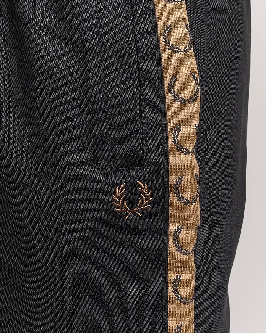 Herr | Byxor | Fred Perry | Taped Track Pants Black