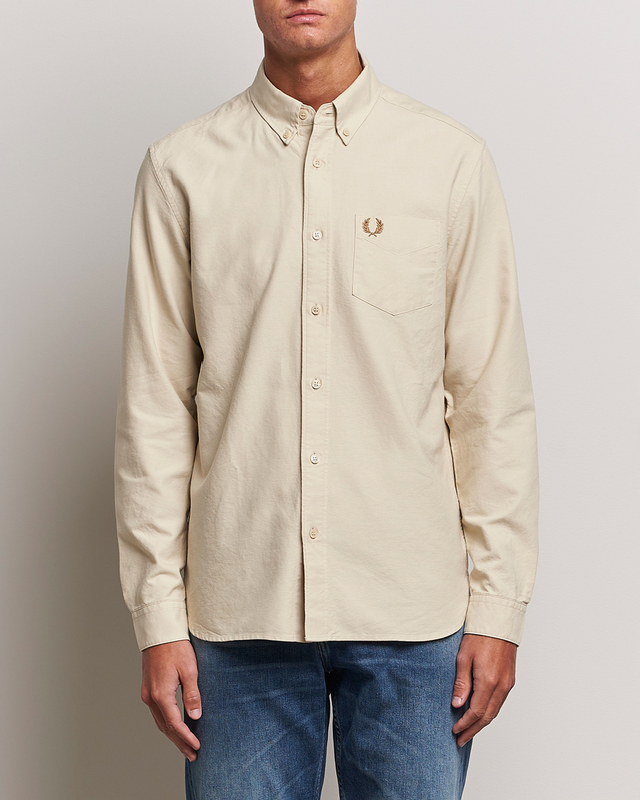 Herr | Fred Perry | Fred Perry | Oxford Shirt Oatmeal