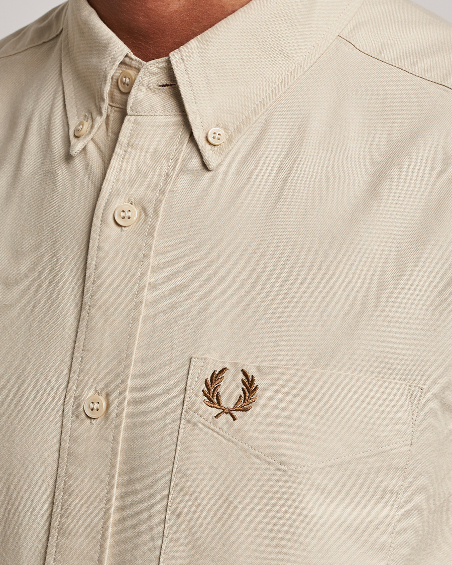 Herr | Skjortor | Fred Perry | Oxford Shirt Oatmeal