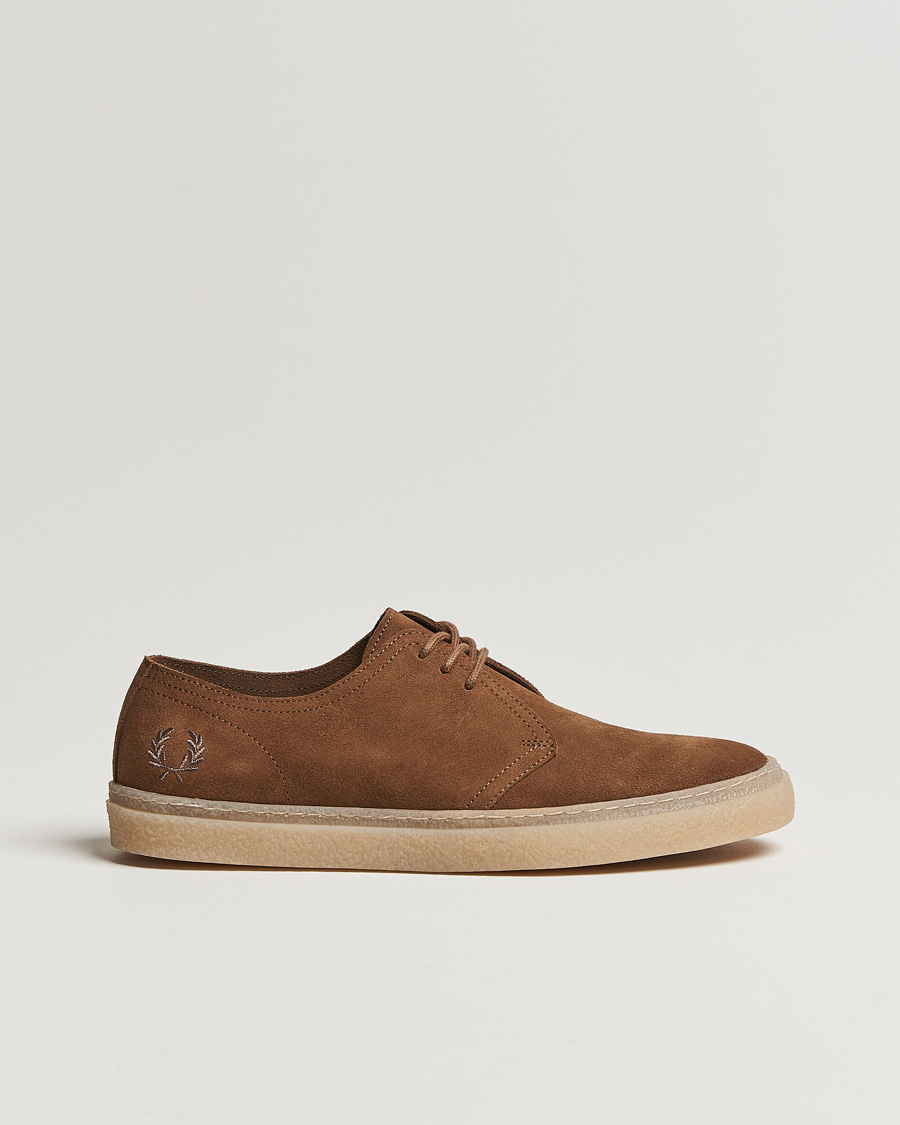 Herr | Fred Perry Linden Suede Derby Shaded Stone | Fred Perry | Linden Suede Derby Shaded Stone