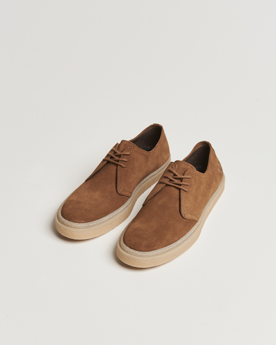 Herr | Fred Perry | Fred Perry | Linden Suede Derby Shaded Stone