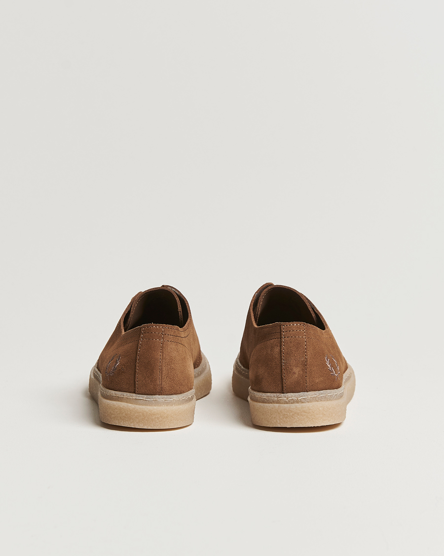 Herr | Fred Perry Linden Suede Derby Shaded Stone | Fred Perry | Linden Suede Derby Shaded Stone