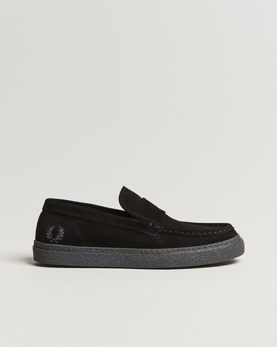 Herr | Fred Perry | Fred Perry | Dawson Suede Loafer Black