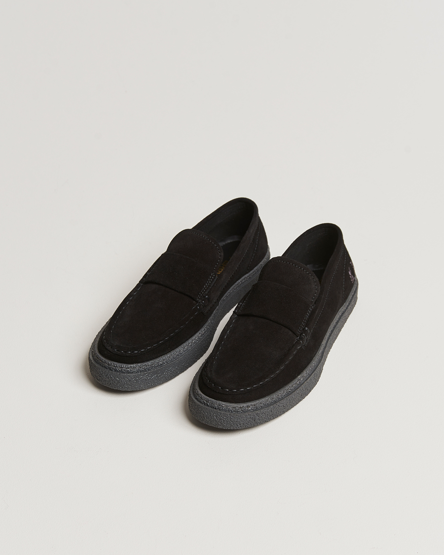 Herr | Fred Perry | Fred Perry | Dawson Suede Loafer Black