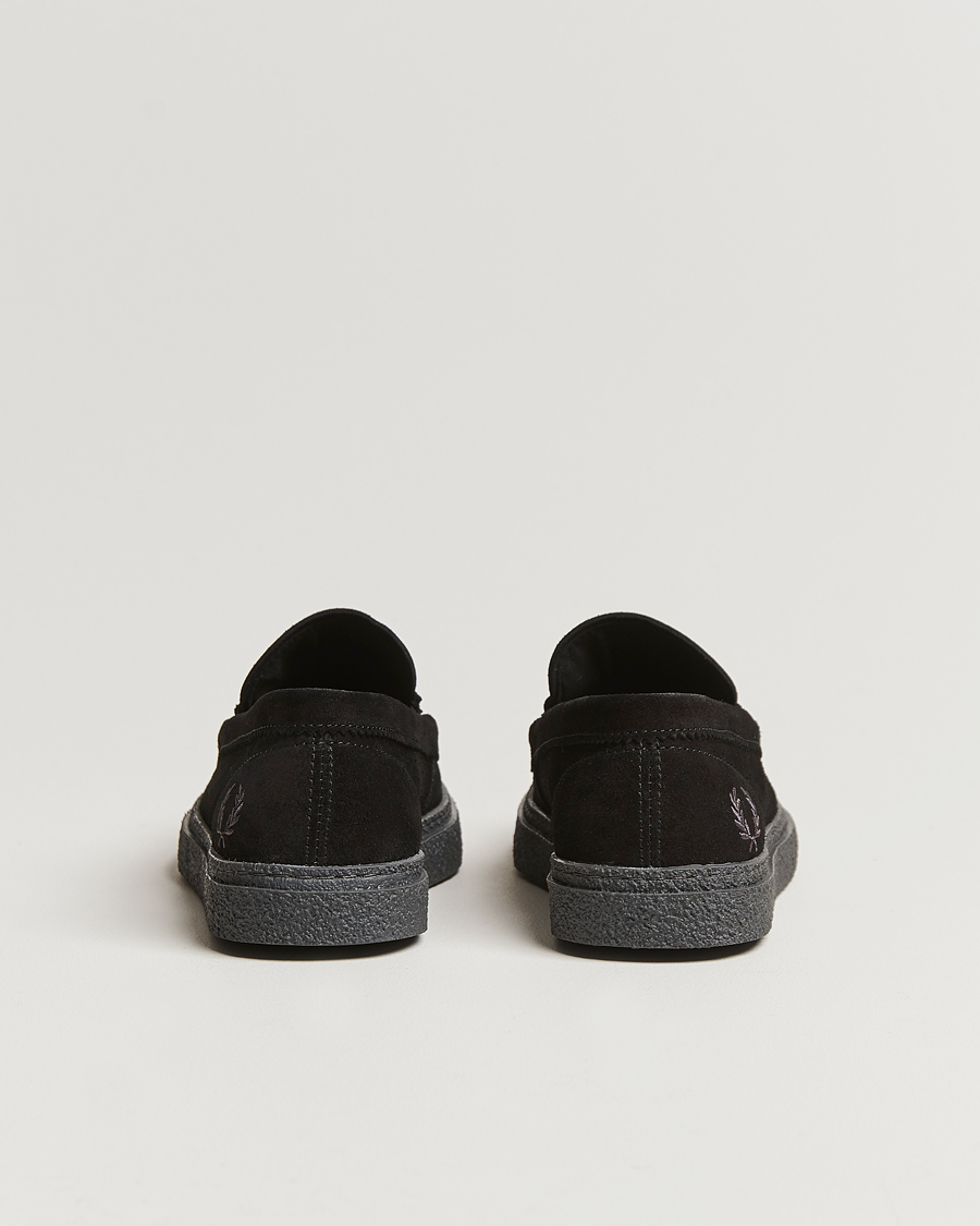 Herr | Fred Perry Dawson Suede Loafer Black | Fred Perry | Dawson Suede Loafer Black