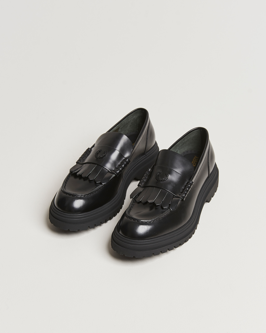 Herr | Fred Perry FP Leather Loafer Black | Fred Perry | FP Leather Loafer Black