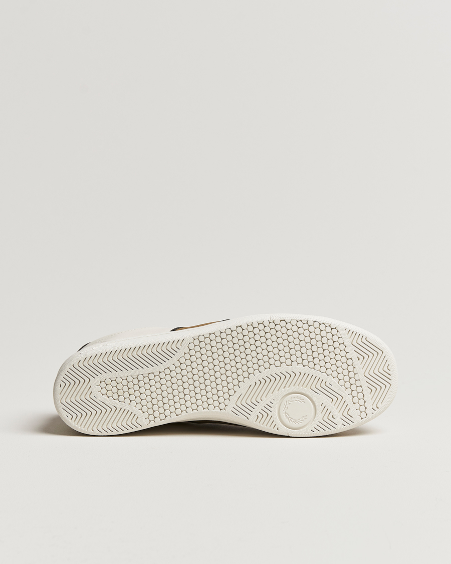 Herr | Fred Perry B721 Leather Sneaker White/Porcelin Black | Fred Perry | B721 Leather Sneaker White/Porcelin Black