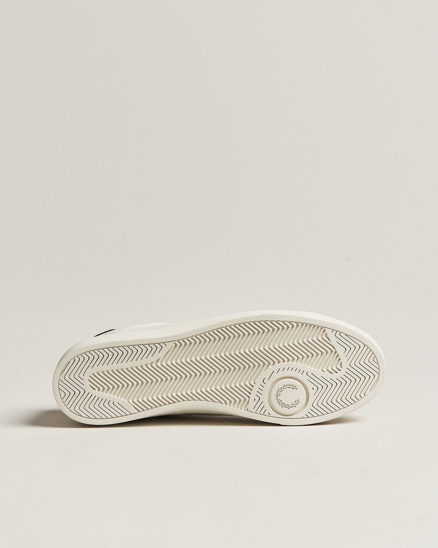 Herr | Sneakers | Fred Perry | Spencer Leather Sneakers Porcelain/Navy